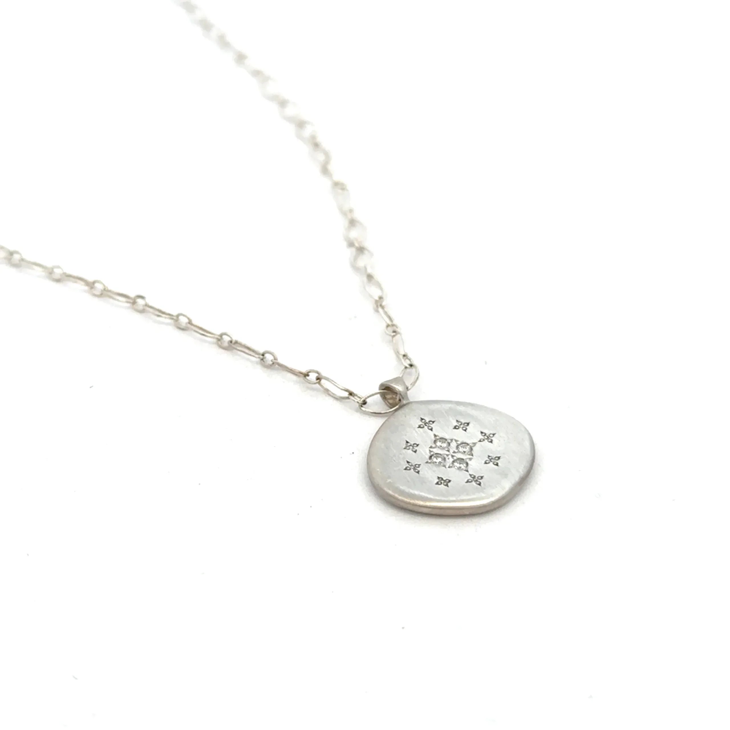 Four Star Silver Lights Pendant