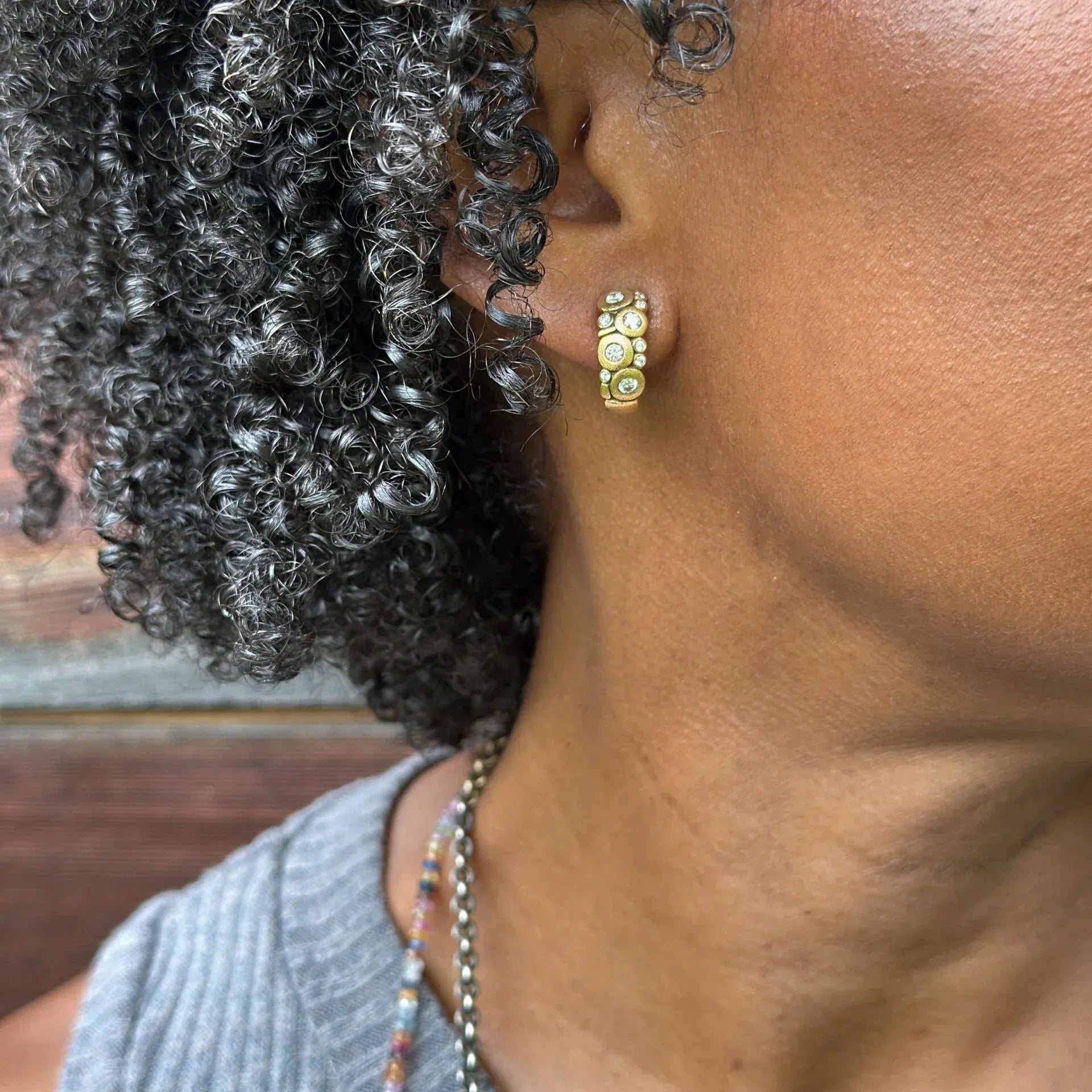 Alex Sepkus All Diamond Candy Earrings