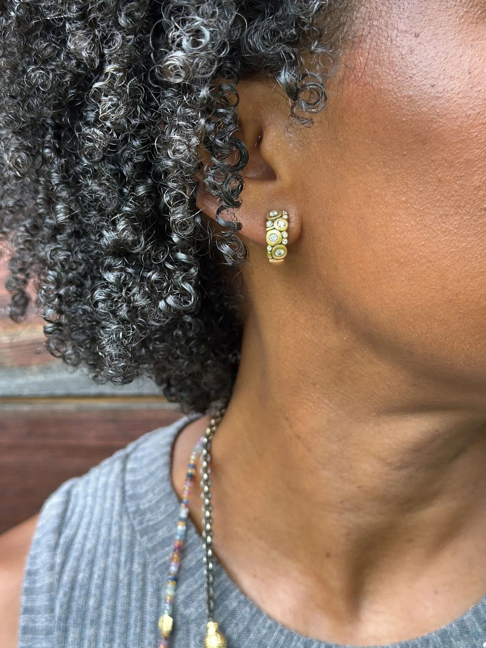 Alex Sepkus All Diamond Candy Earrings