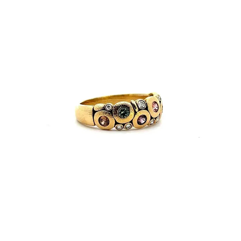 Multi Sapphire Candy Ring