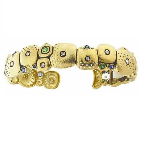 Alex Sepkus Little Orchard Cuff - Tsavorite
