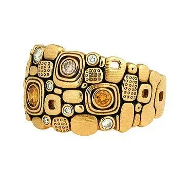 Alex Sepkus Wide Little Windows Ring