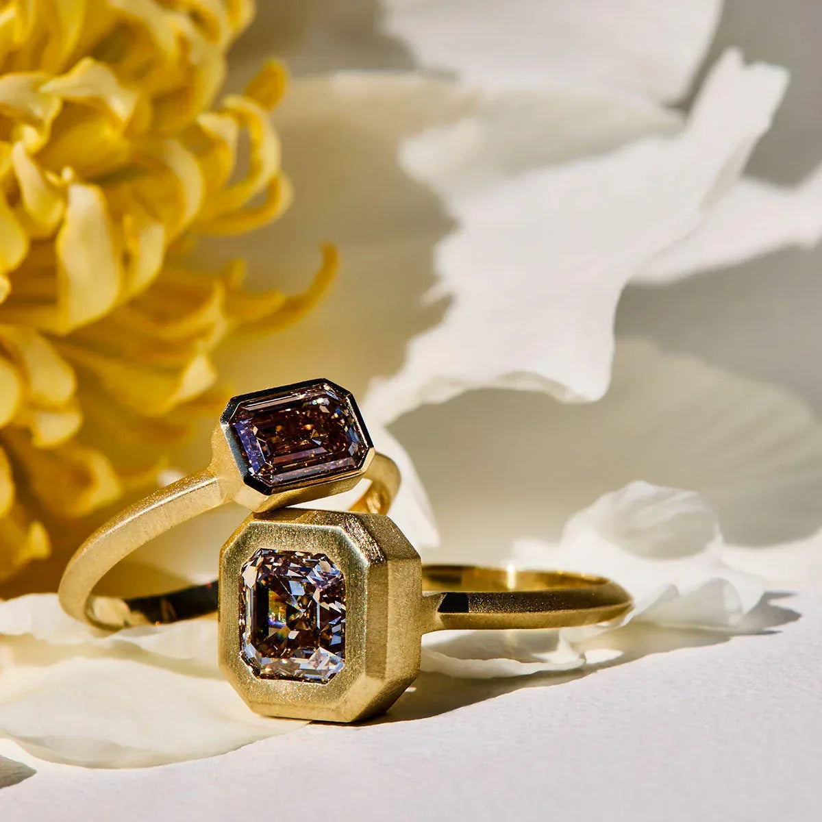 2.02 CT Fancy Brown Diamond Ring