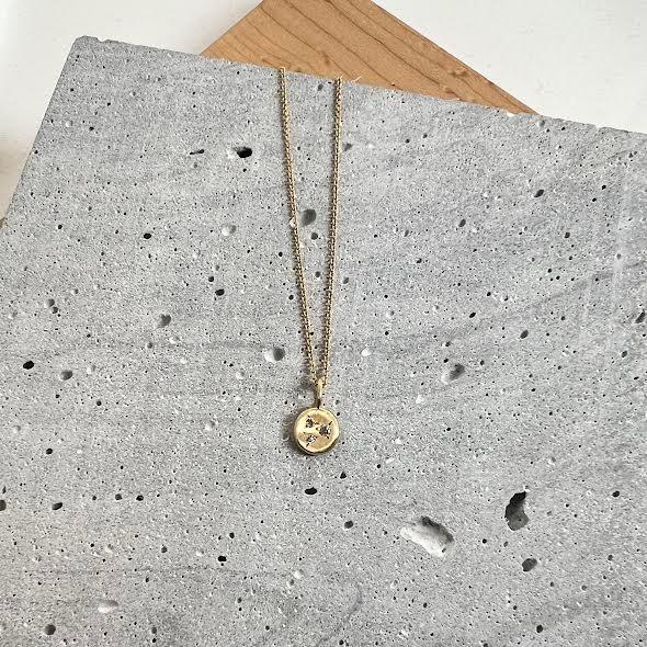 Ali Dumont Diamond Tiny Pendant