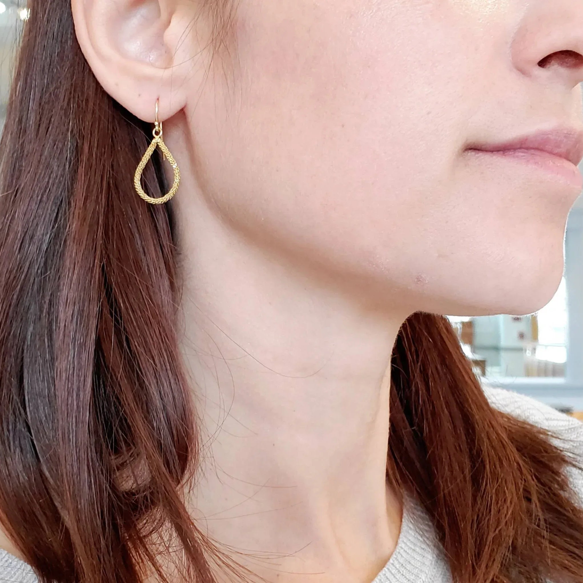 Stardust Teardrop Earring