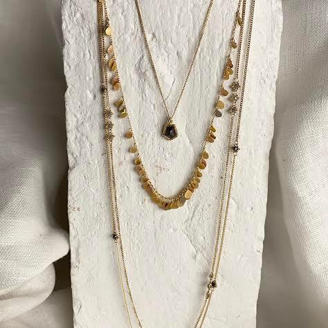 Black Diamond Single Station 36" Necklace