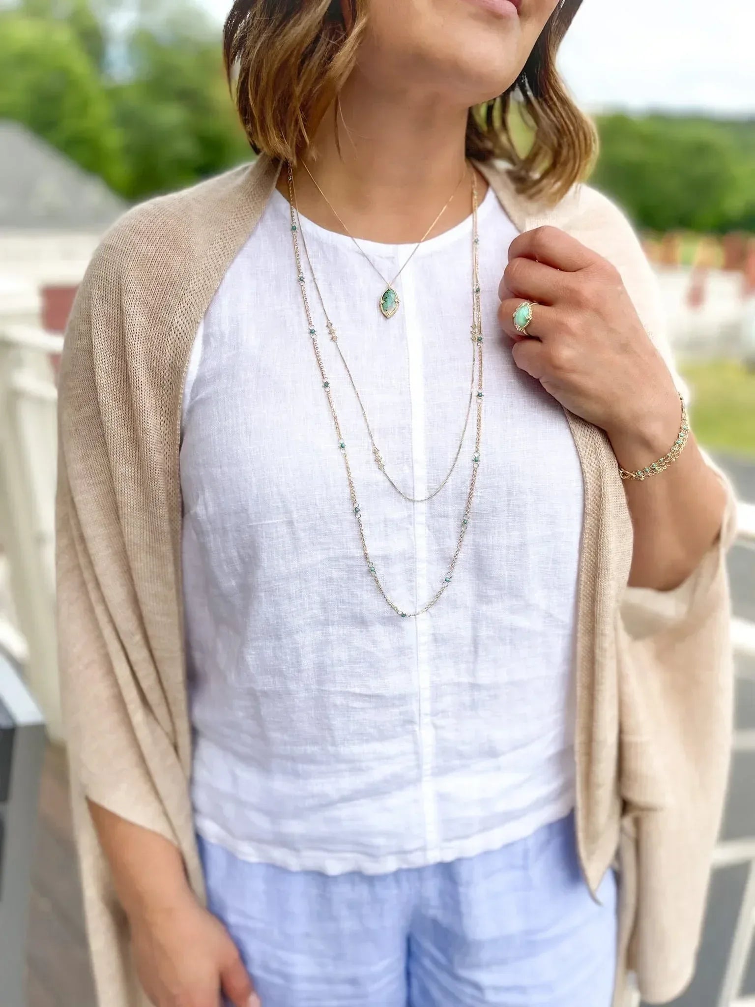 Turquoise Whisper Chain