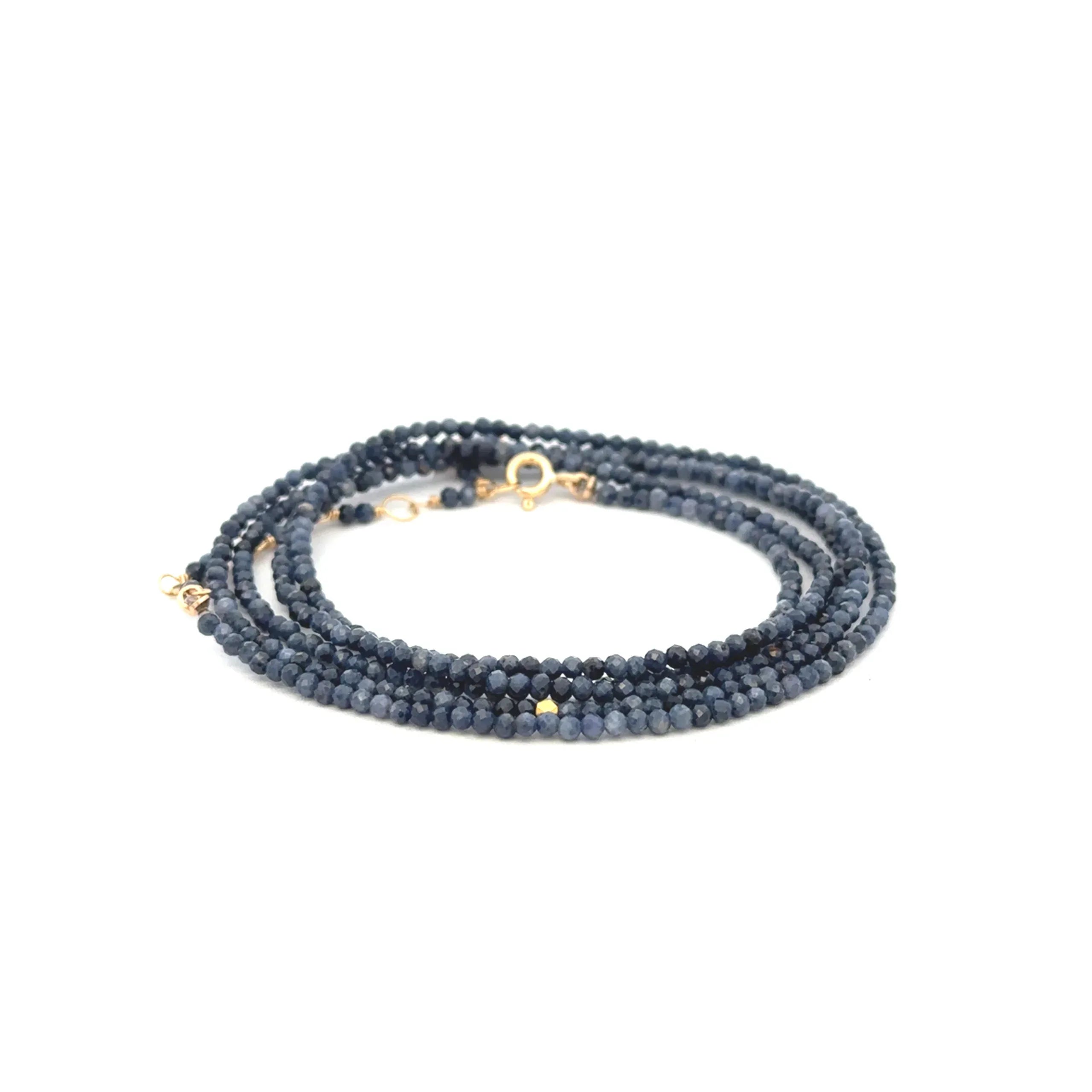 Opaque Blue Sapphire Wrap