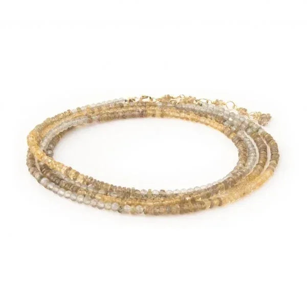 Ombre "Golden" Gemstone Wrap