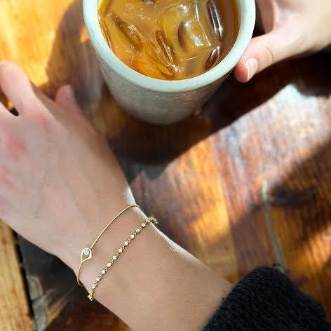 Yellow Gold and Diamond Bracelet