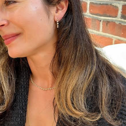 Diamond Kismet Hoops