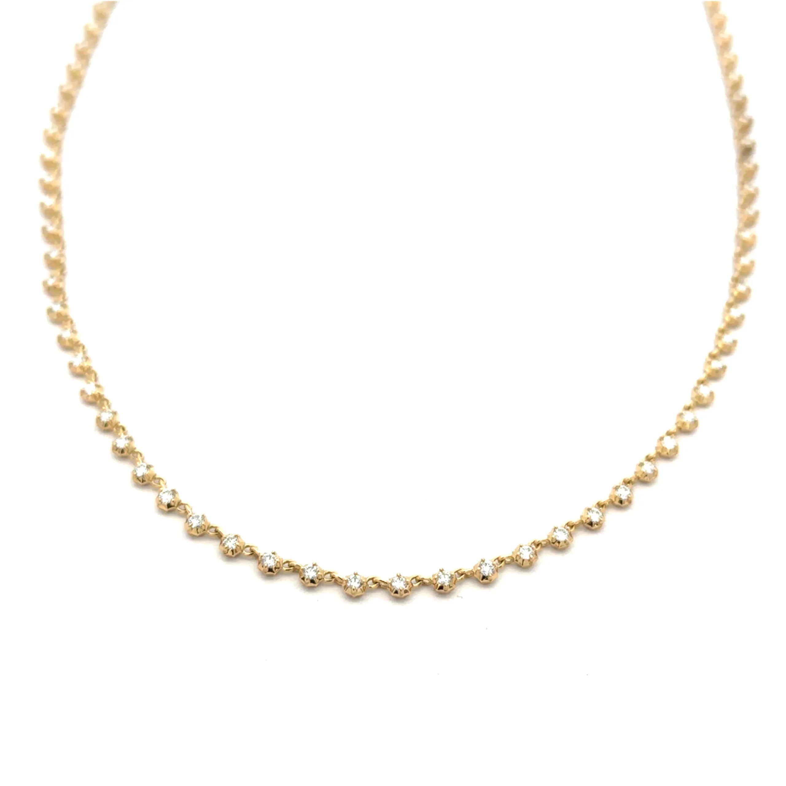 Yellow Gold 'Small Sophisticate' Necklace