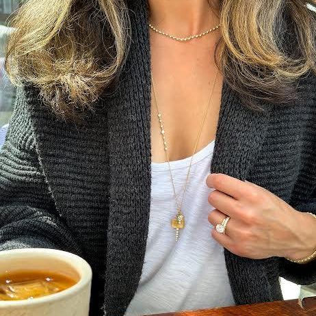 Yellow Gold 'Small Sophisticate' Necklace