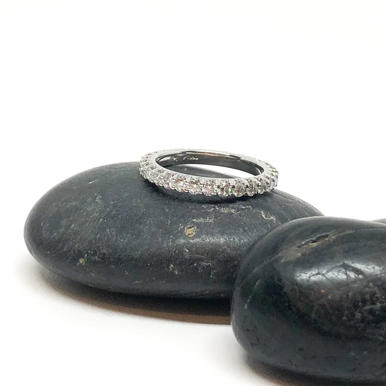 Platinum and Diamond Eternity Band