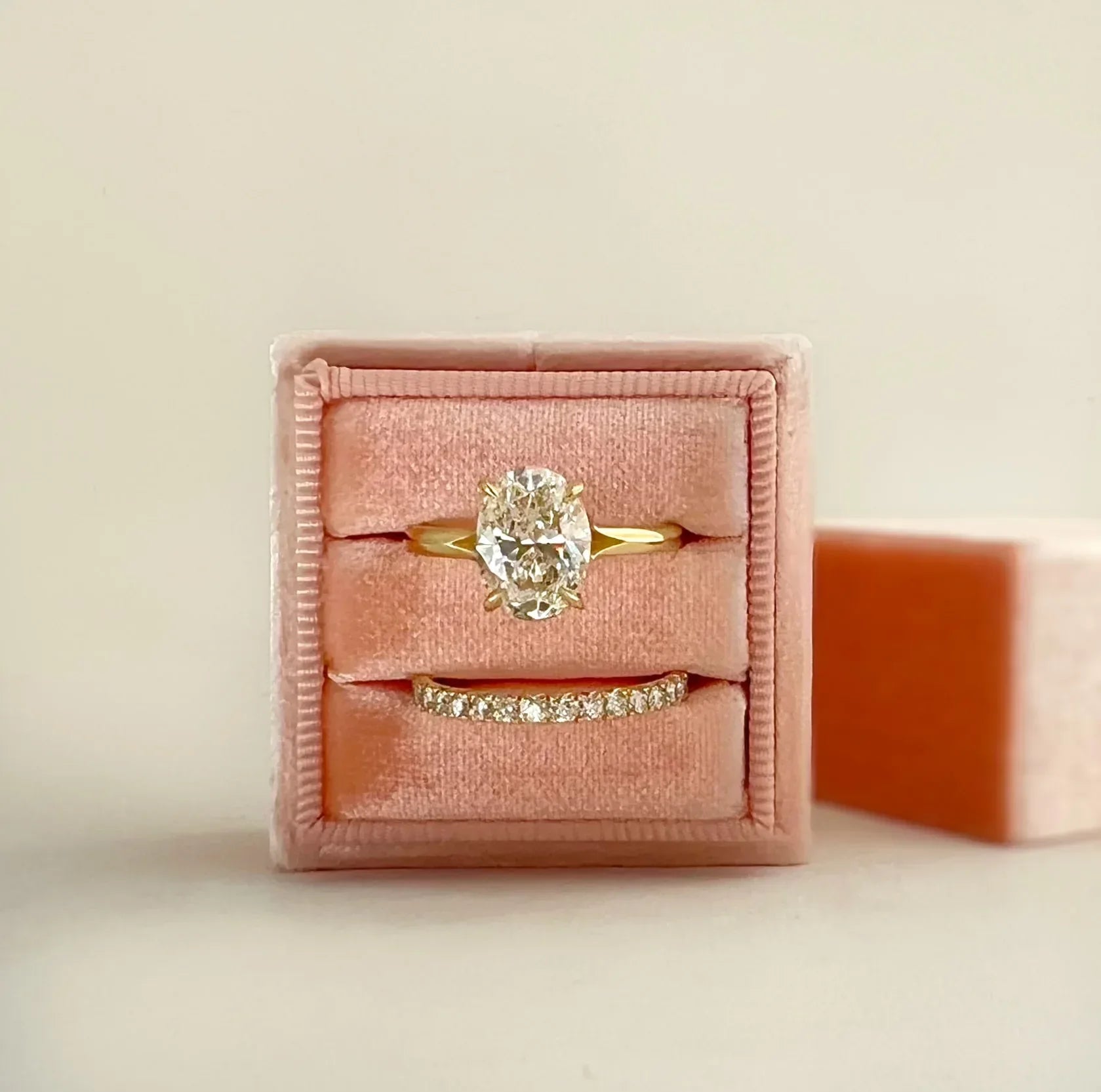 0.64 CT Yellow Gold Eternity Band