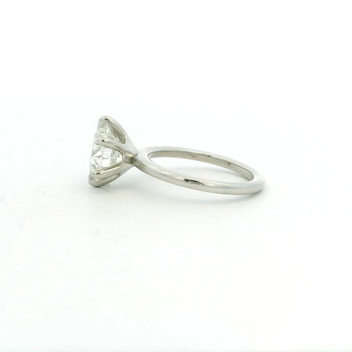 Platinum 3.03 Ct Diamond Engagement Ring