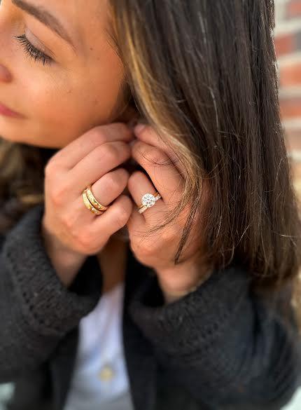 Yellow Gold and Diamond Eternity Band