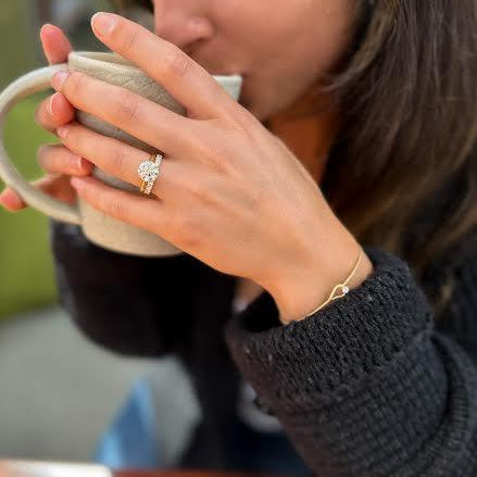 Yellow Gold and Diamond Eternity Band