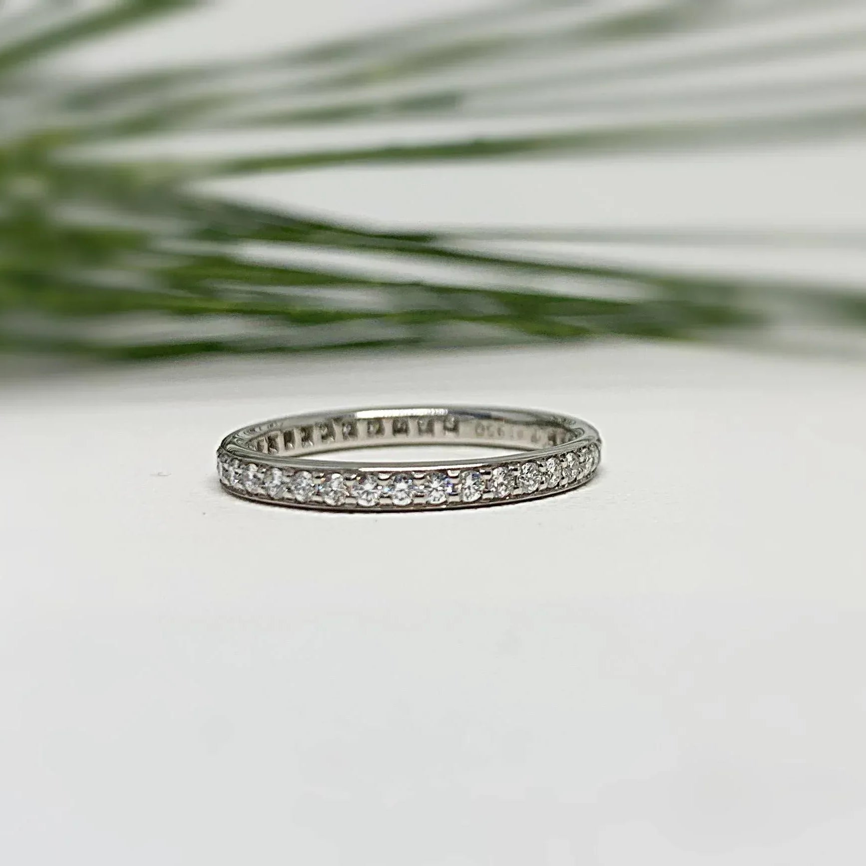 Platinum and Diamond Eternity Band