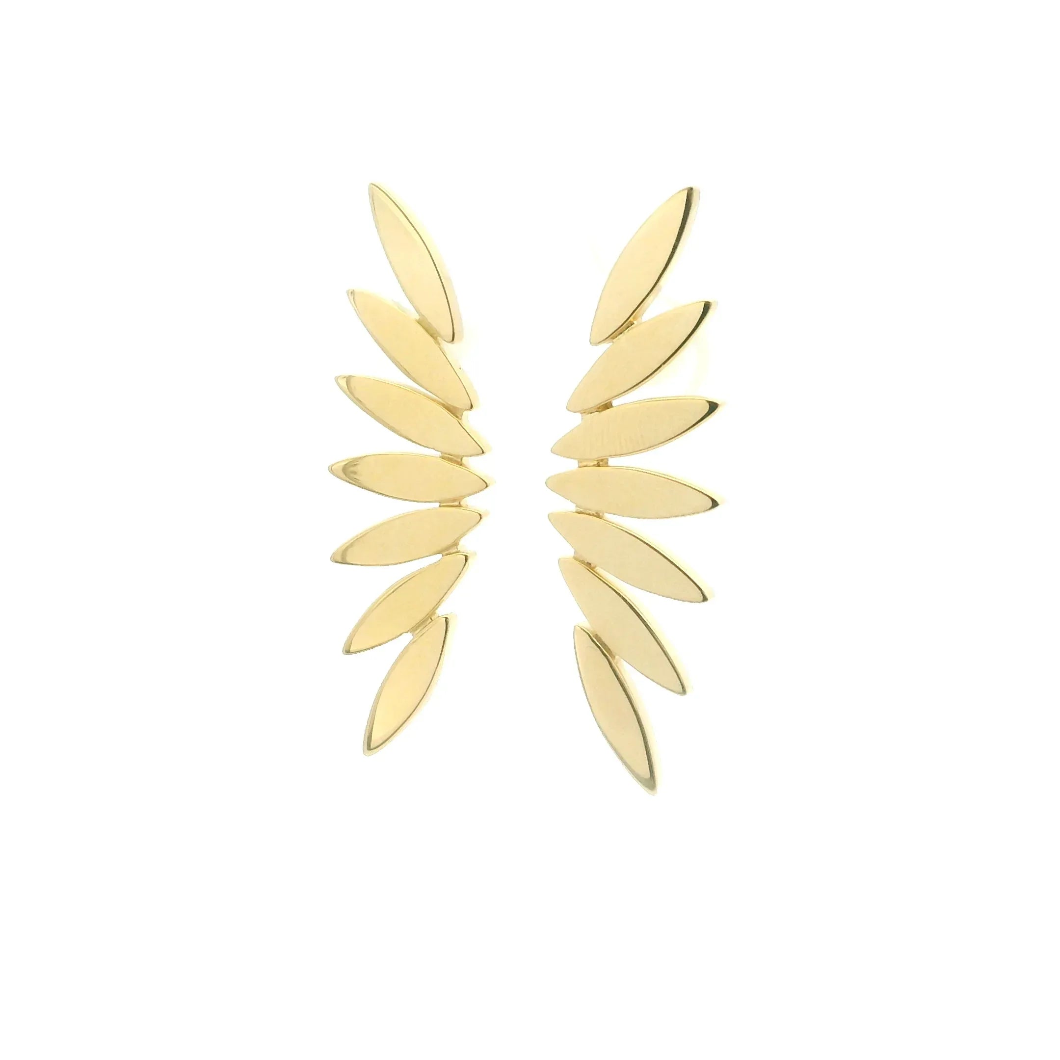 18 Karat Yellow Gold "Maya" Earrings