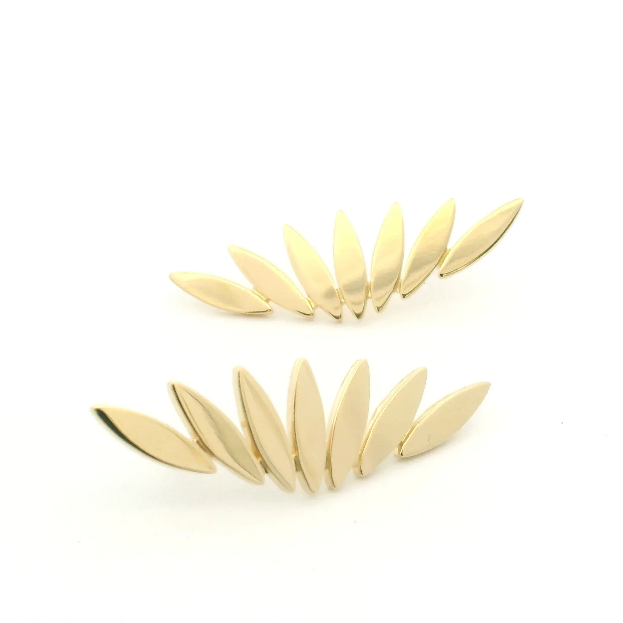 18 Karat Yellow Gold "Maya" Earrings