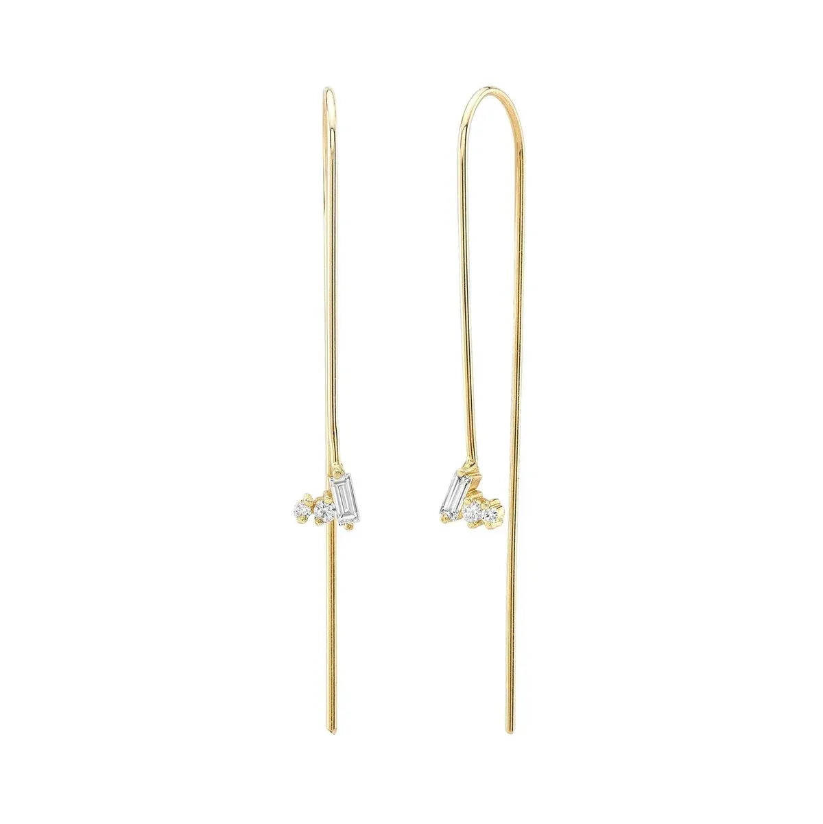 Diamond Threader Earrings