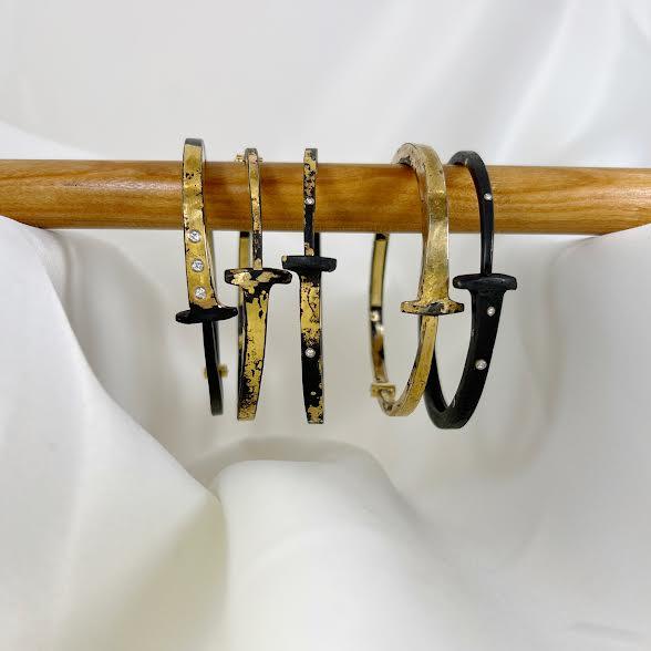 Nine Stone Nail Bracelet
