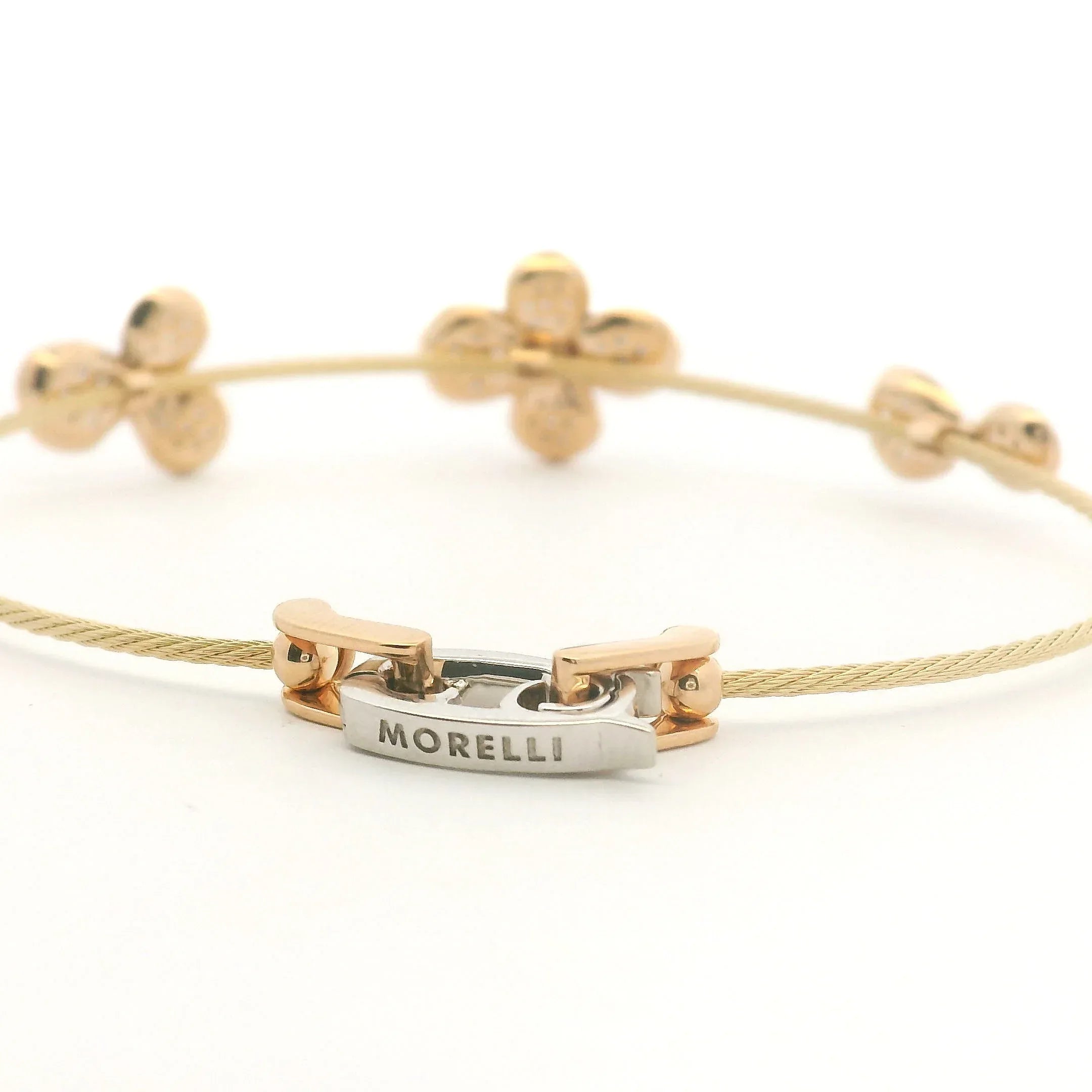 Forget-me-Not Diamond Wire Bracelet