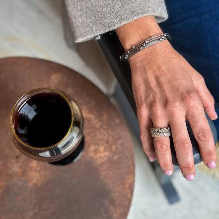 Confetti Ring, Medium, Mixed Diamonds