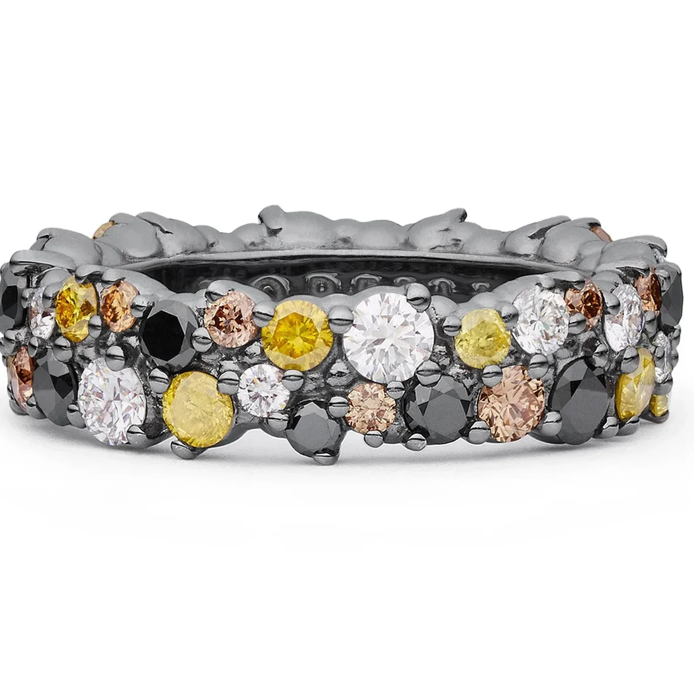 Confetti Ring, Medium, Mixed Diamonds
