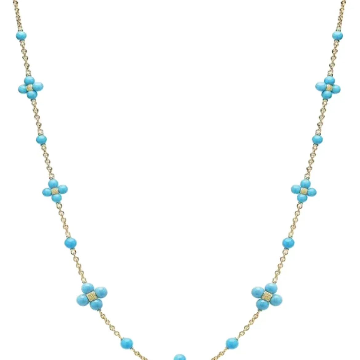 24" Sleeping Beauty Turquoise Necklace