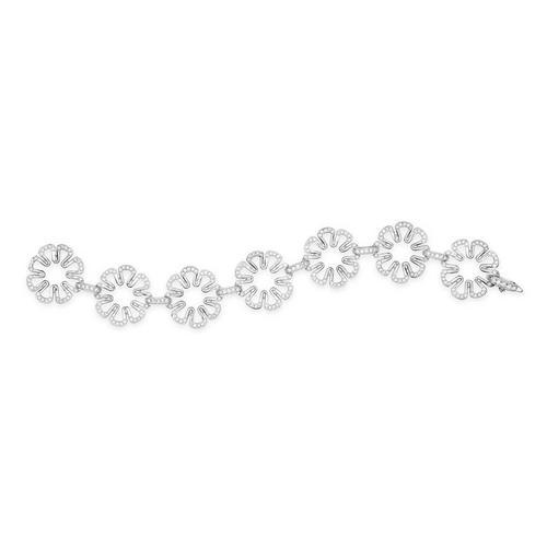 Paul Morelli Pave Small Flower Power Bracelet