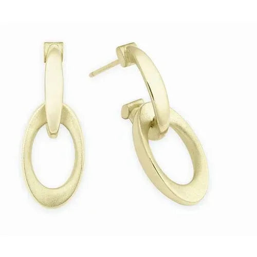 Paul Morelli Small Ellipse Link Earrings