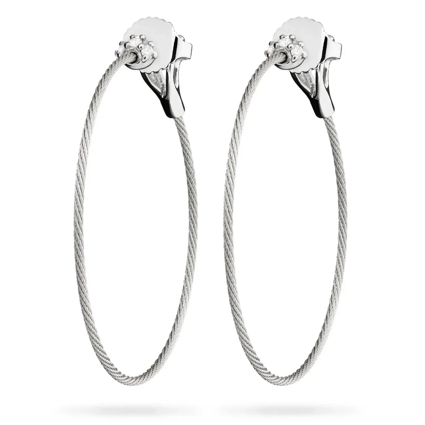 Paul Morelli Unity Thin Hoop Earrings Small