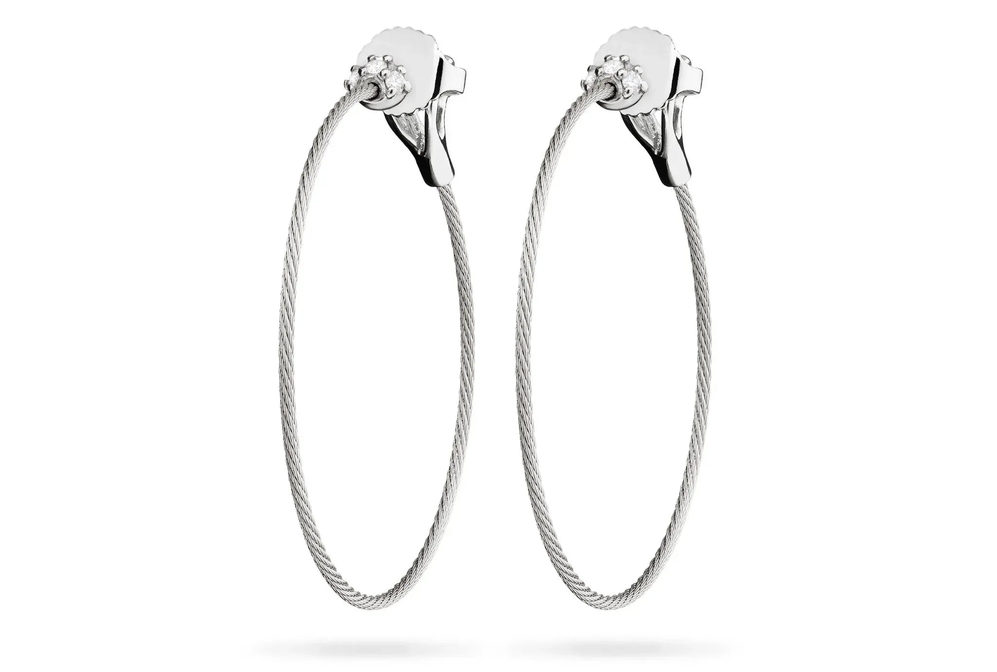 Paul Morelli Unity Thin Hoop Earrings Small
