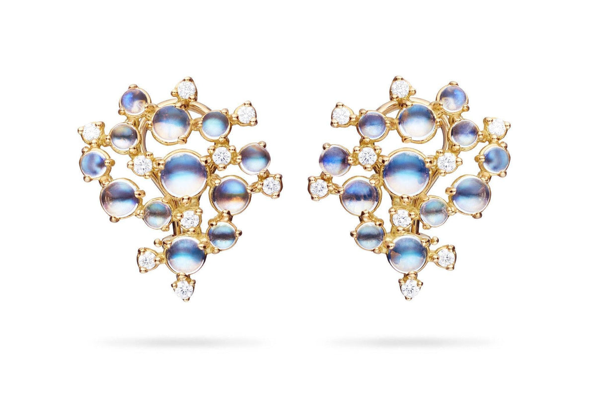 Paul Morelli Bubble Cluster Clip Earrings