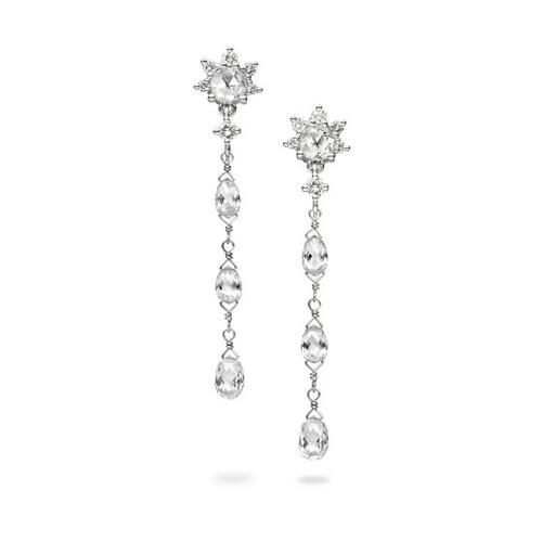 Paul Morelli Rosecut & Briolette Drop Earring