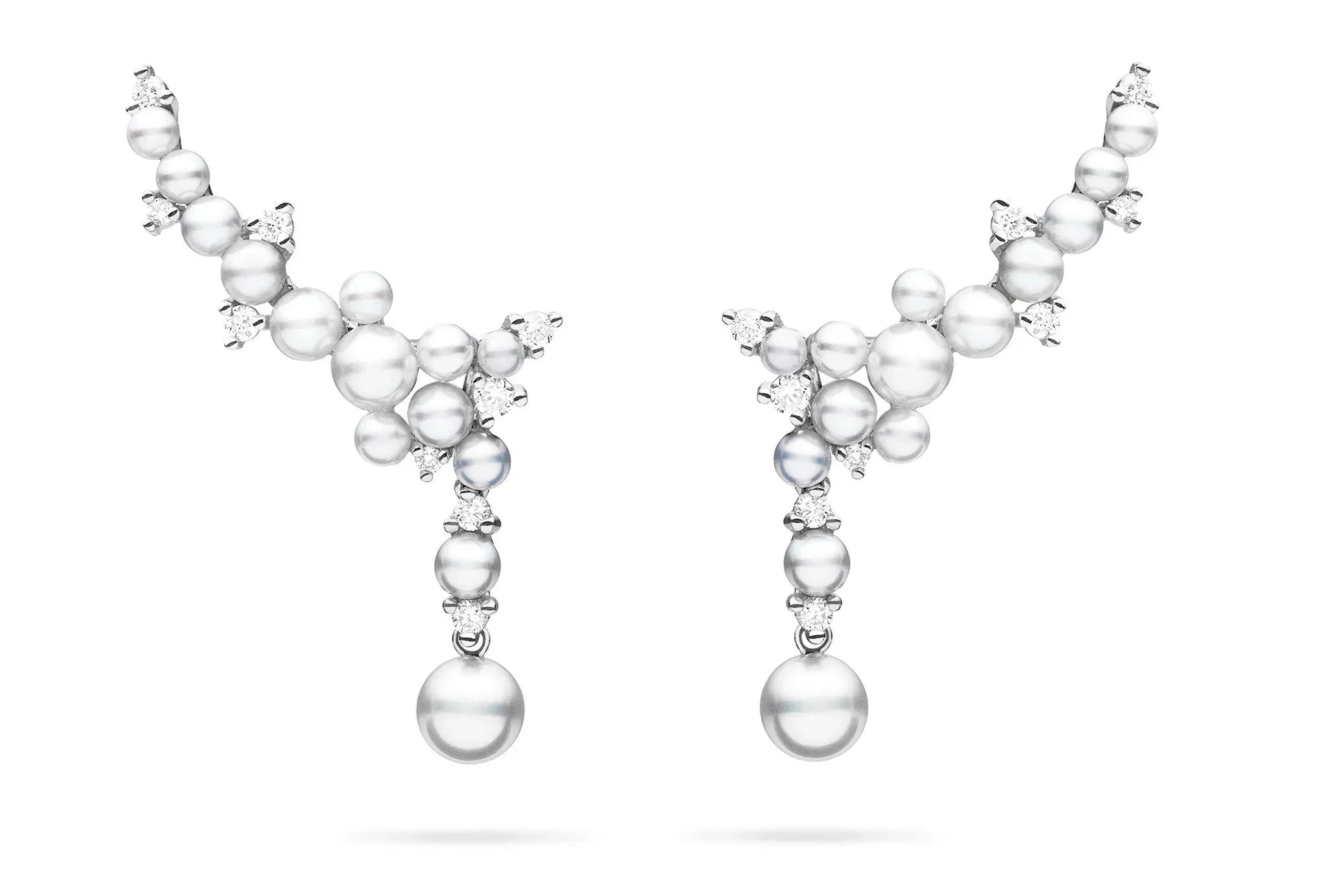 Paul Morelli Lagrange Pearl Trellis Earrings