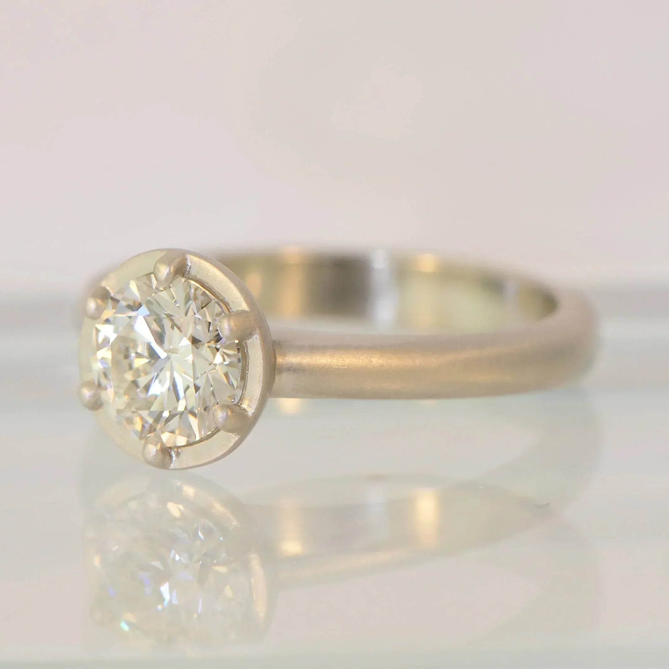 6-Point Engagement Ring in Platinum