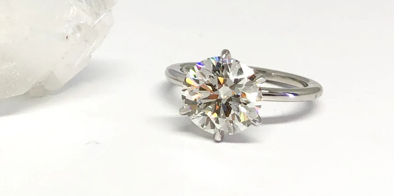 Solitaire Style Engagement Ring