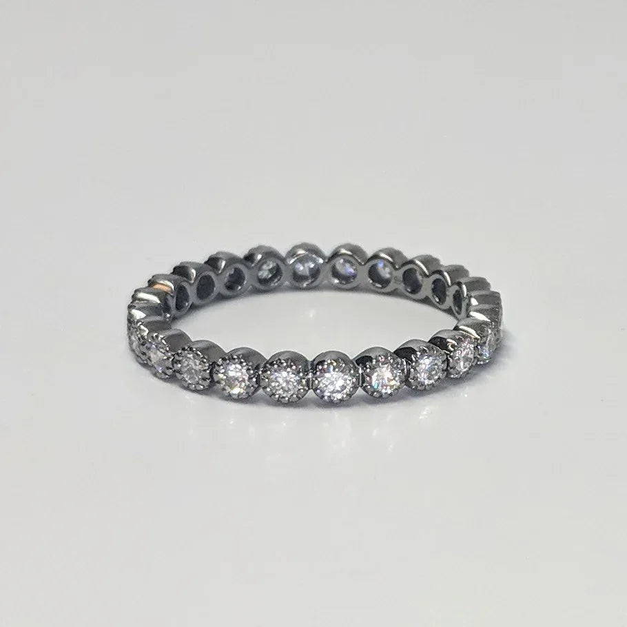 Sethi Couture Black Rhodium Bezel Band