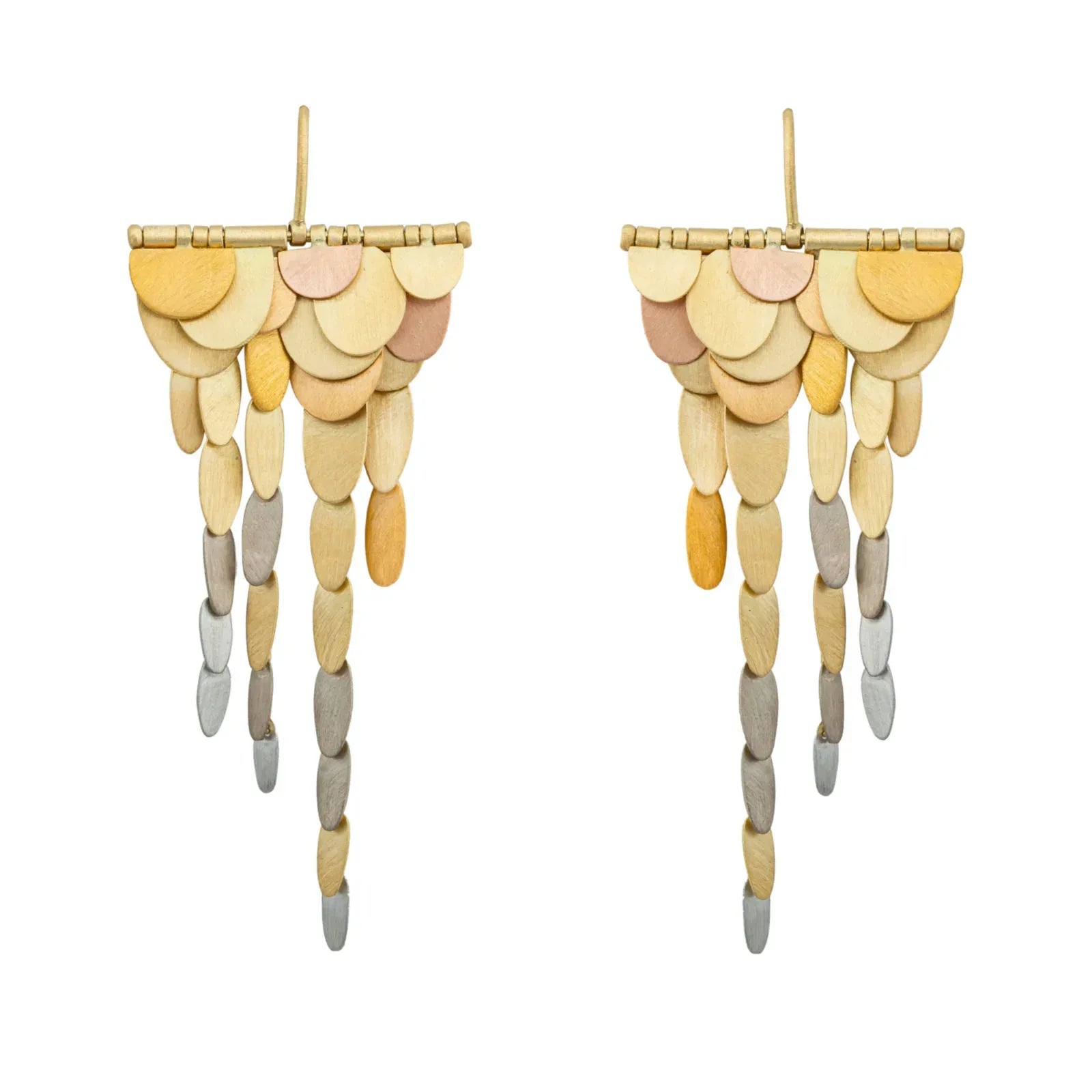 Multi Gold Hummingbird Trail Earrings