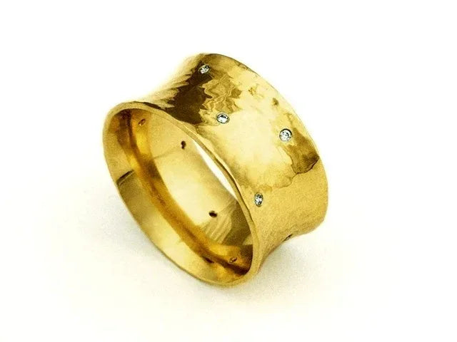 Toby Pomeroy 14K Vale Ring- Mist