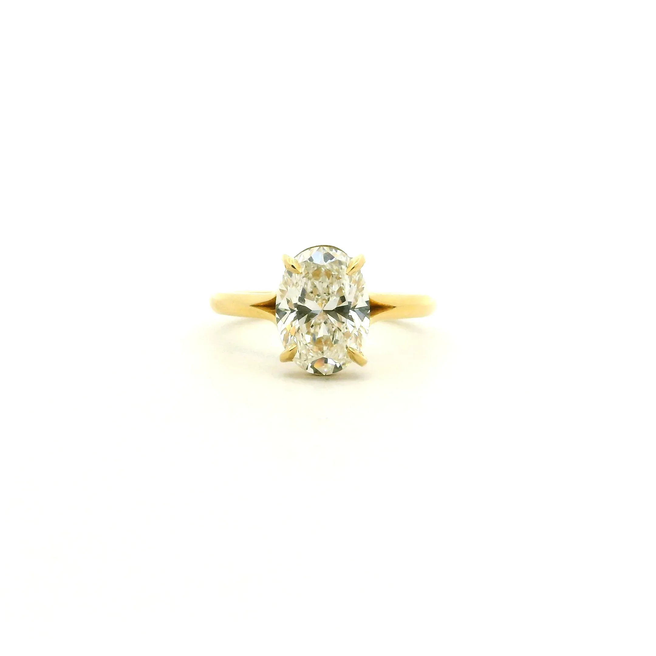 2.65 CT Oval Solitaire Ring