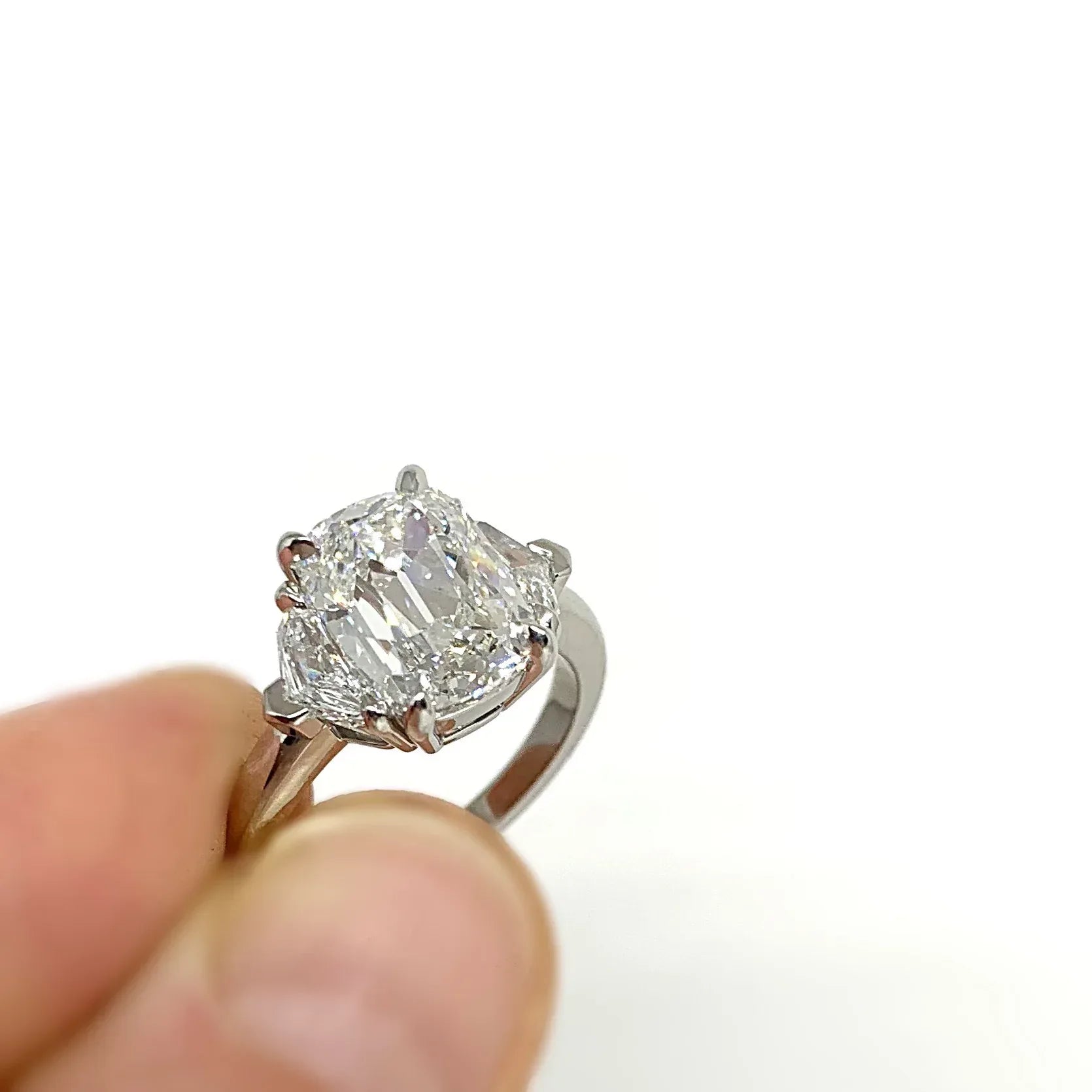 One of Kind 3.35 Hand Forged Ring