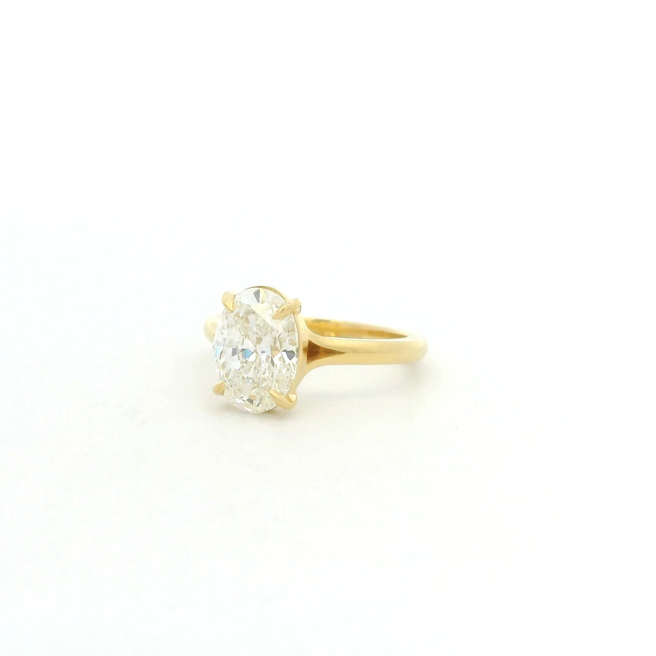 2.65 CT Oval Solitaire Ring