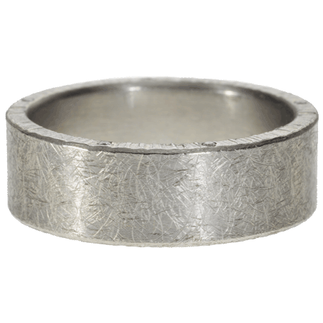 Ring for men with a white background