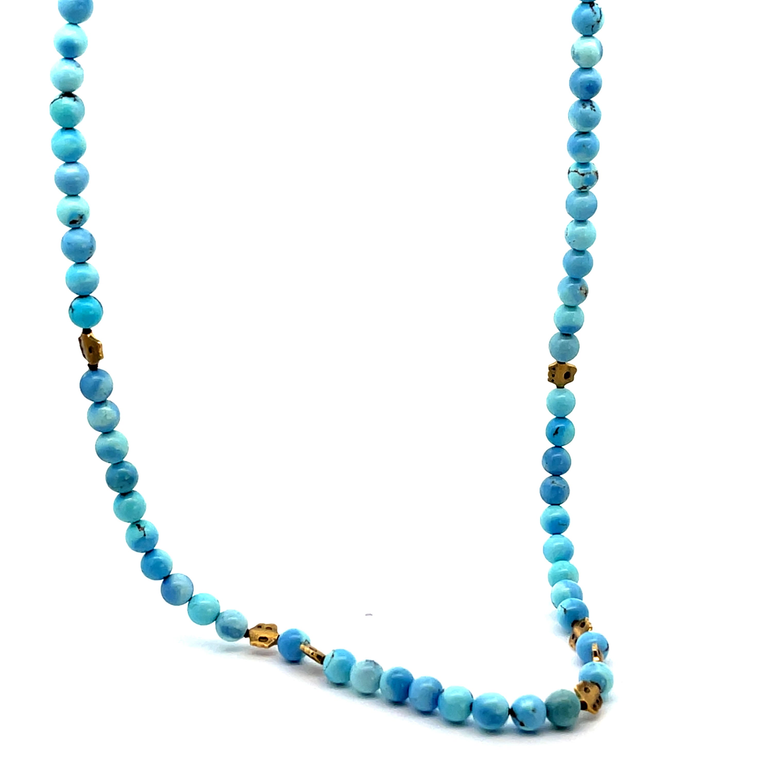 Kazakhstan Turquoise Beaded 
