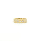 Yellow Gold and DIamond Quad Band