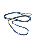 18 karat Yellow Gold and Sapphire Flora Necklace